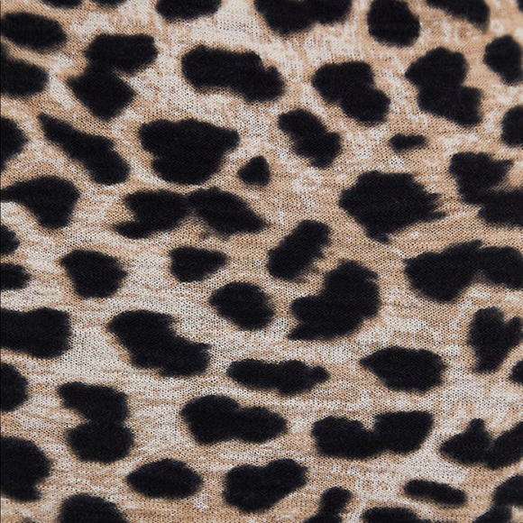 NWT Torrid Leopard Slub Boyfriend Cardigan 5X - Picture 5 of 7